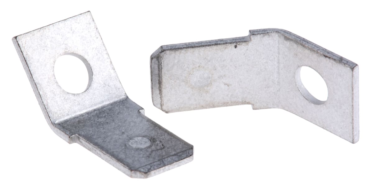 Product image for Tab terminal, stud mount,FASTON 250, 45°