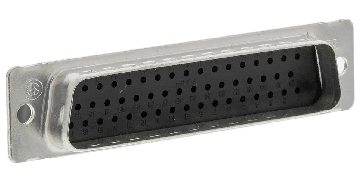 TE Connectivity Amplimite HDP20 50 Way Cable Mount Dsub Connector