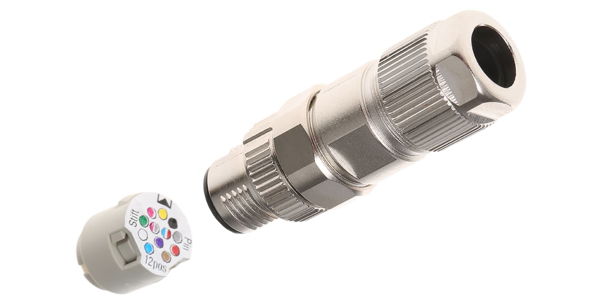 Product image for Sensor plug,M12 Piercecon 12way,SPEEDCON