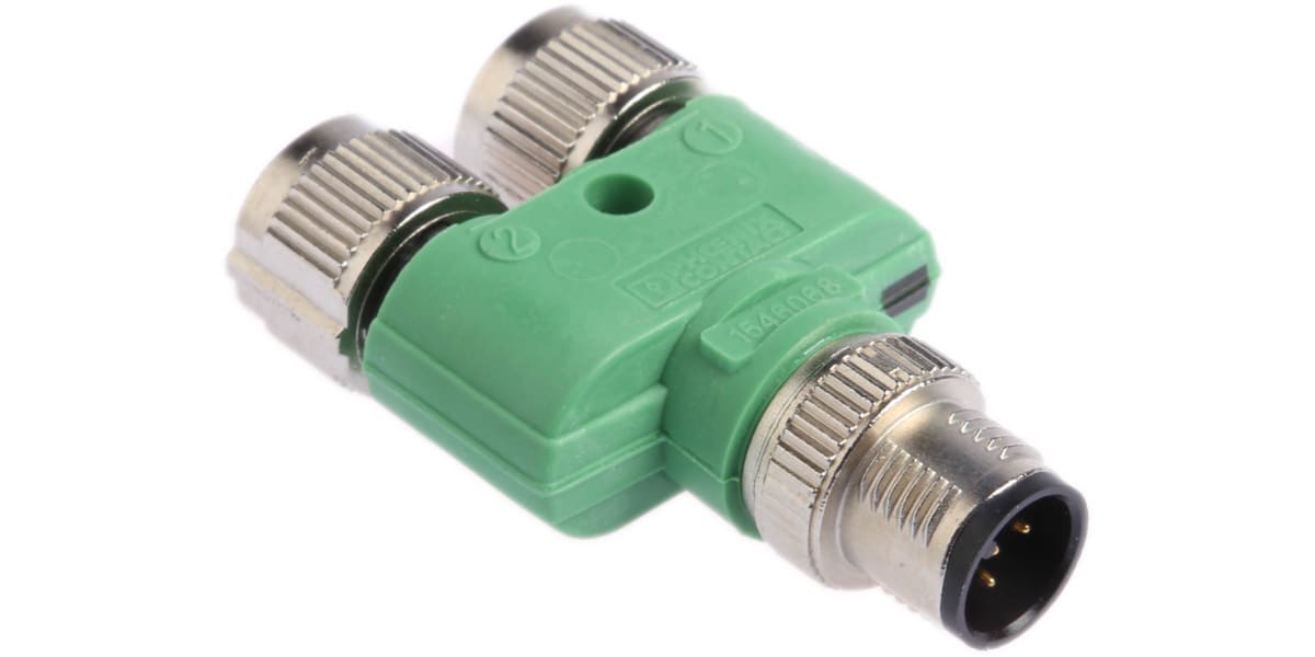 Product image for Y Distributor,5way,SPEEDCON,M12,2x sckt