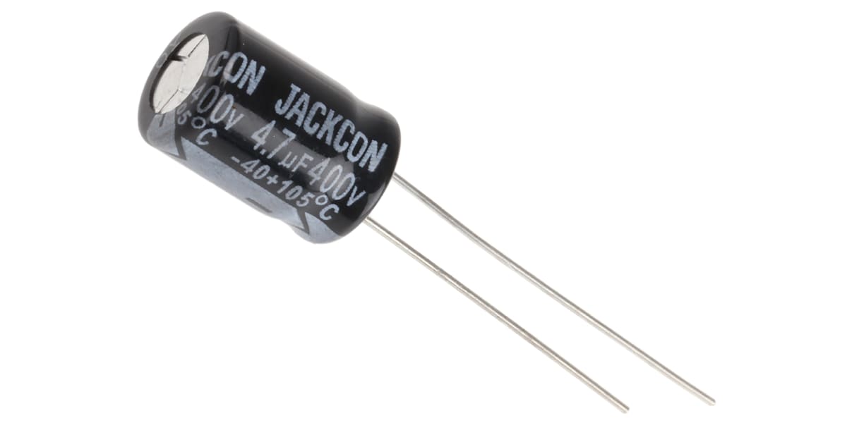 Product image for Radial alum cap, 4.7uF, 400V, 8x11