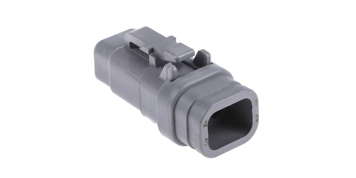 Product image for DTM, J-1939/15, PLUG, 4 WAY