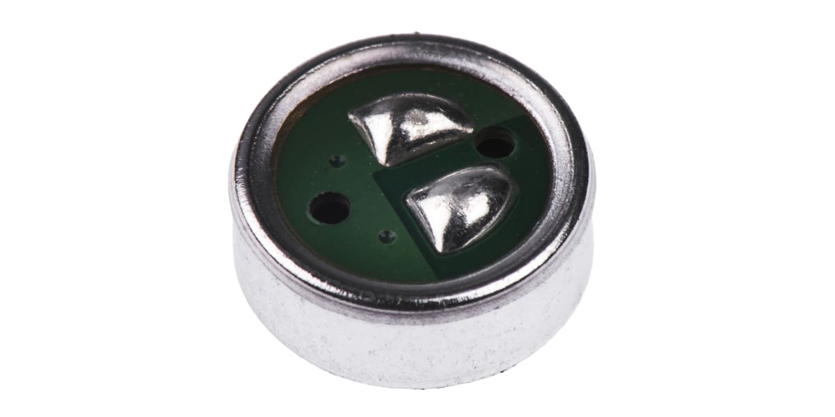 Product image for Microphone uni solder pads 6mm