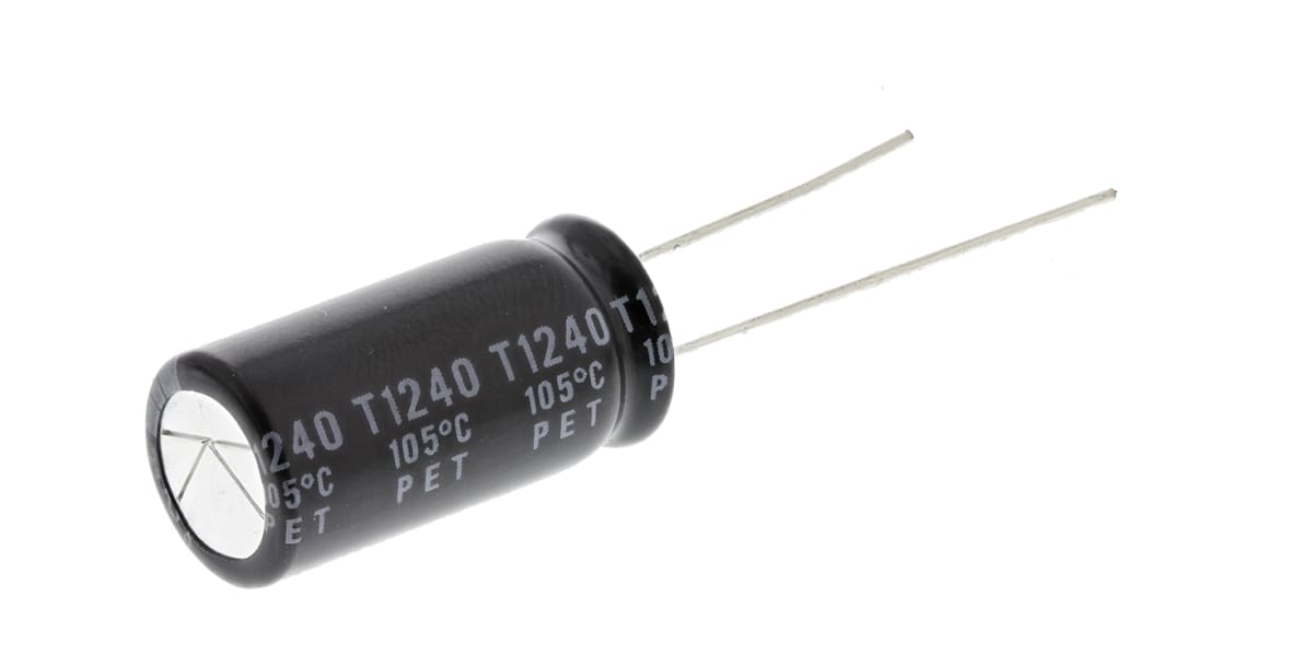 Product image for CAPACITOR AL 105DEG 820UF 25V 10X20