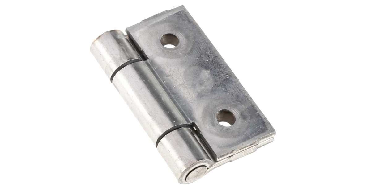 Product image for S/steel standard hinge, 40 x 40mm