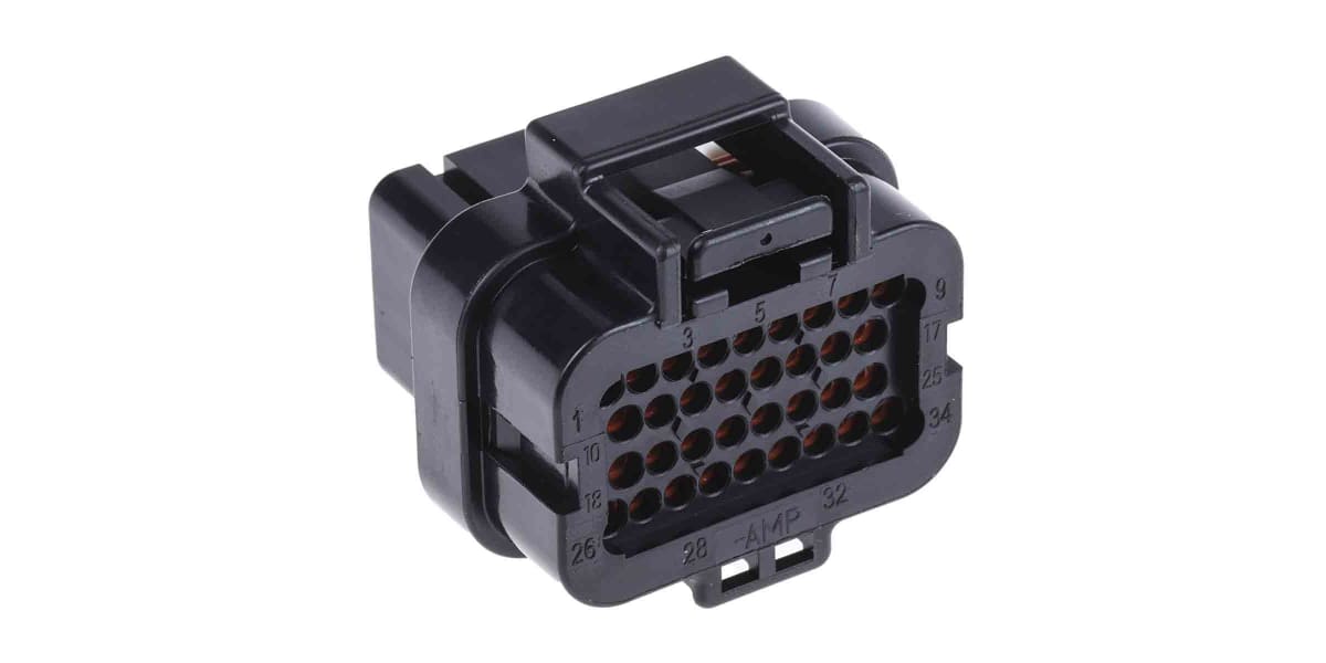 Product image for SUPERSEAL 1.0 34 WAY PLUG HOUSING, 4 ROW