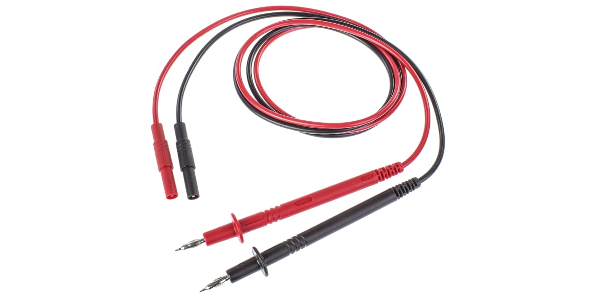 Pair Red Black Probe Test Leads Cable for Mutimeter Multi Meter