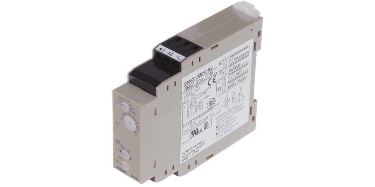 Product image for DPDT Multifunction Timer,24-240Vac/dc