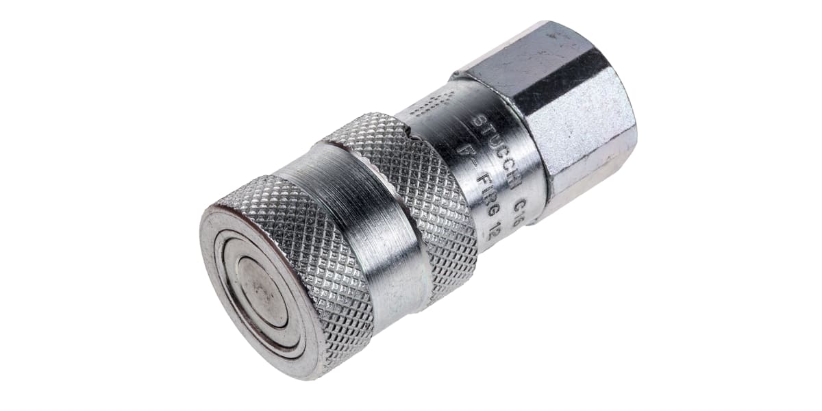 Product image for 1/2in BSP female flat face body coupler