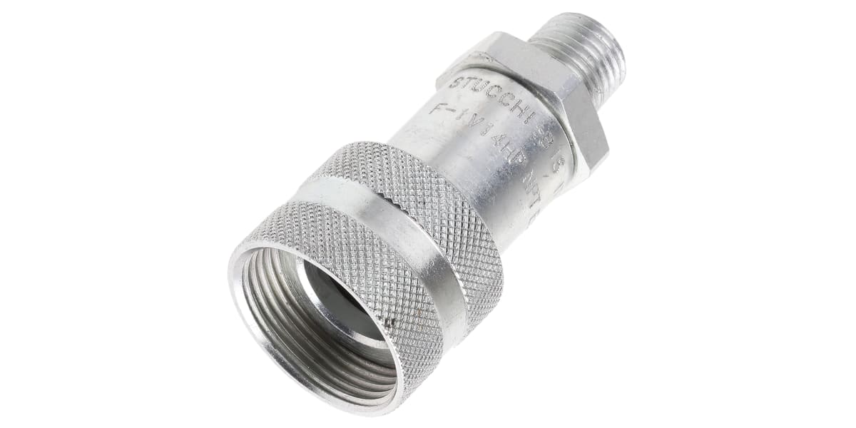 Product image for 1/4in NPT female body screw coupler