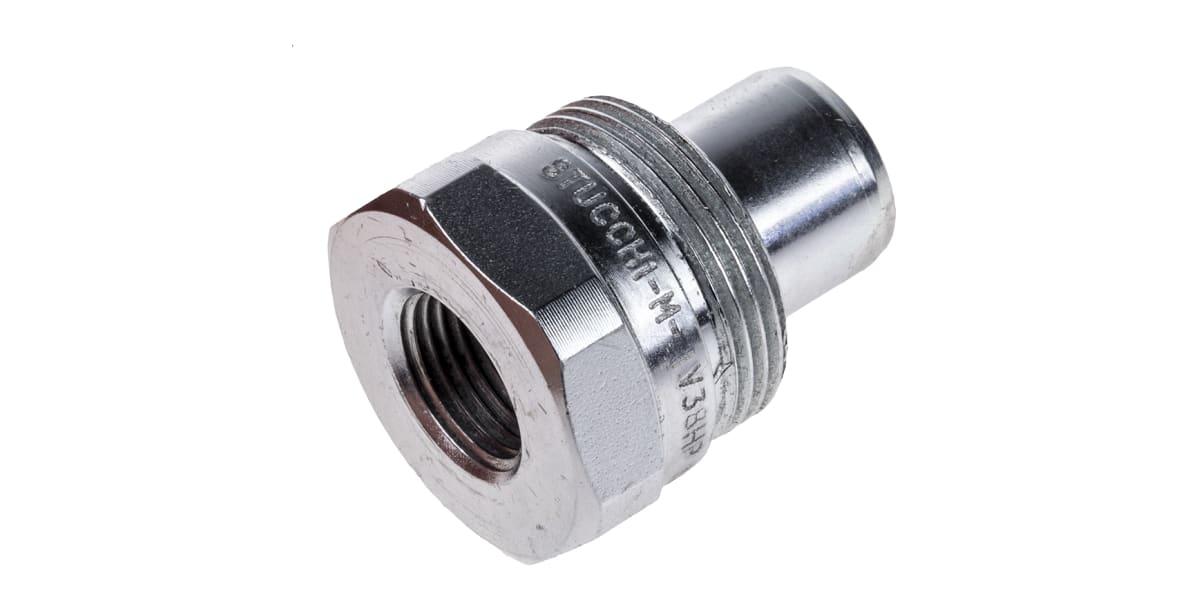 Product image for 3/8in NPT male tip screw coupler