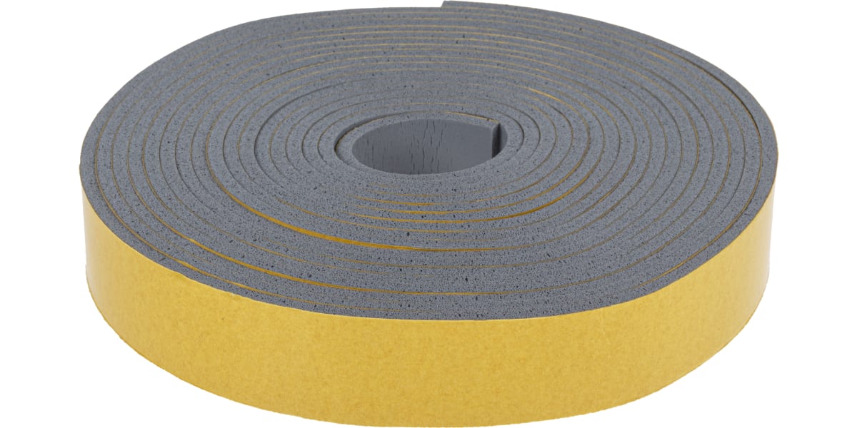 Product image for Silicone Sponge Tape, 5m x 25mm x 3.2mm