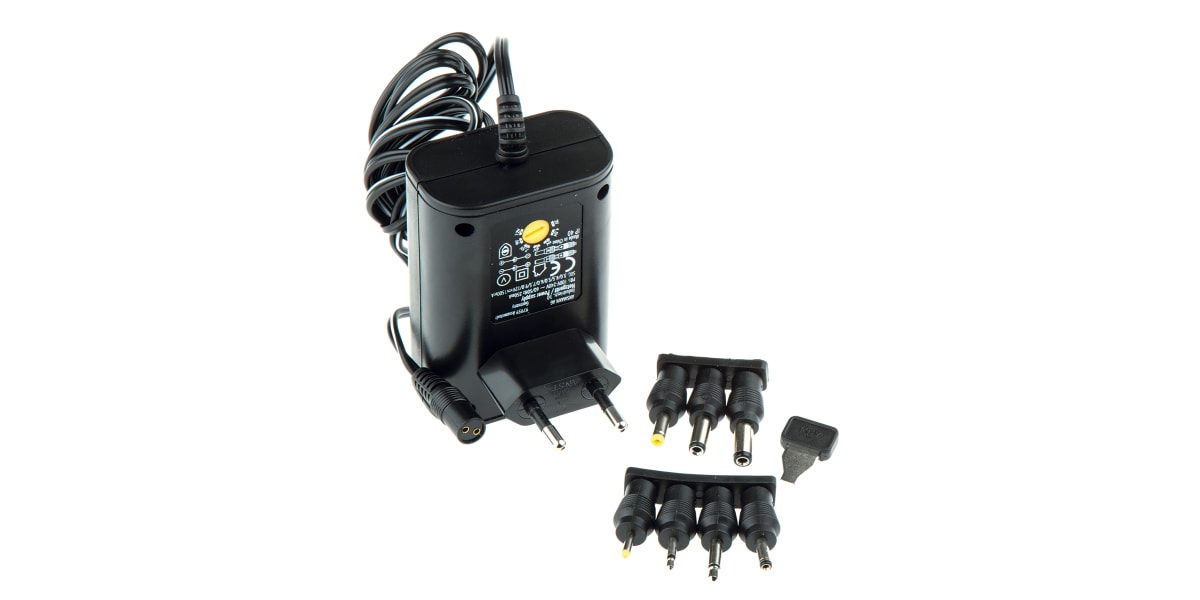 Mean Well, 12W Plug In Power Supply 5V dc, 2.4A, Level V Efficiency, 1  Output AC/DC Adapter, 2-Pin Euro - RS Components Indonesia