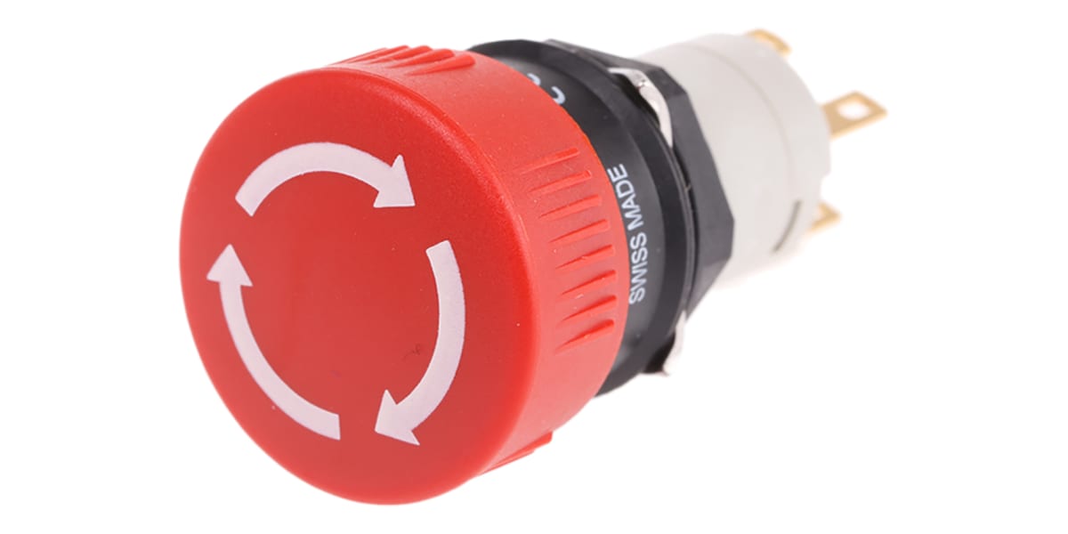 Product image for STOP SWITCH,TWIST RELEASE,51 SERIES,1C/O