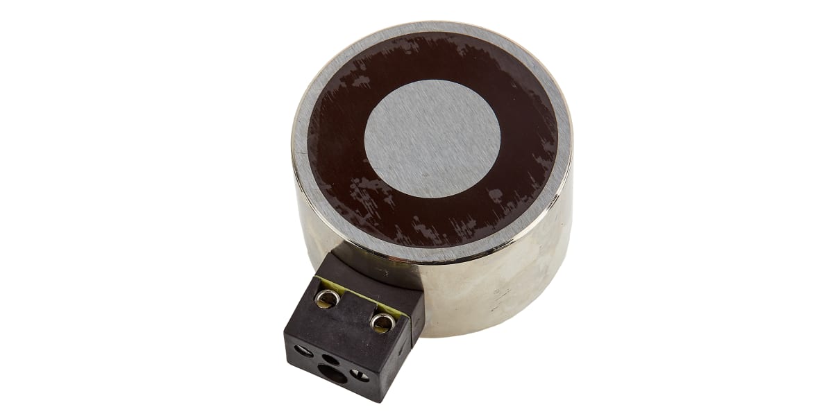 Product image for 50mm Dia. 12V Electro Holding Magnet