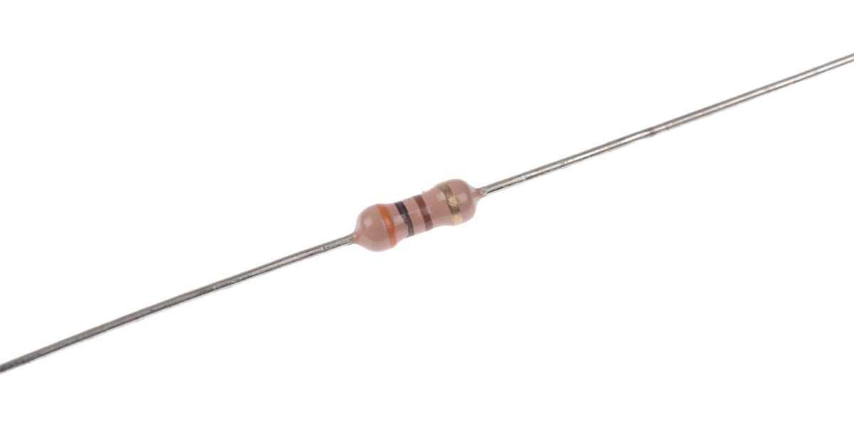 Product image for Carbon Resistor, 0.5W ,5%, 300R