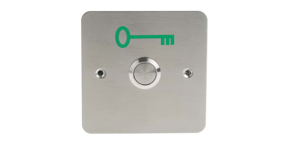 Product image for Exit button release stainless steel