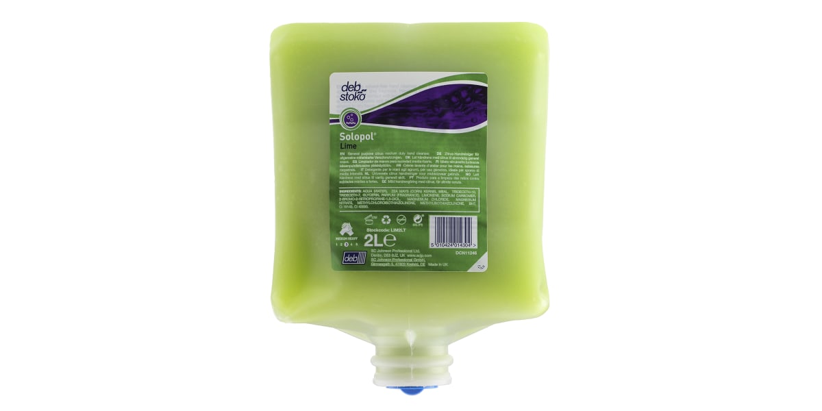 Product image for DEB LIME WASH 2 LITRE CARTRIDGE