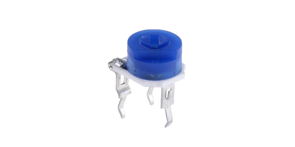 Product image for 6mm single turn Cermet trimmer 10K 25%