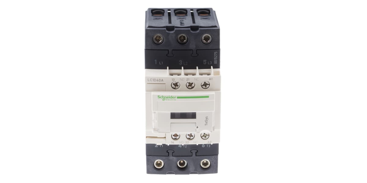 Product image for 3 pole NO coil contactor,40A,220Vac