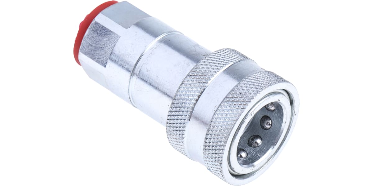 Product image for 3/8in BSP female self sealing coupler