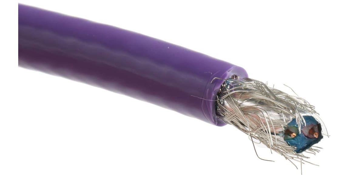 Product image for Profibus 1 Pair Cable Solid 30.5m