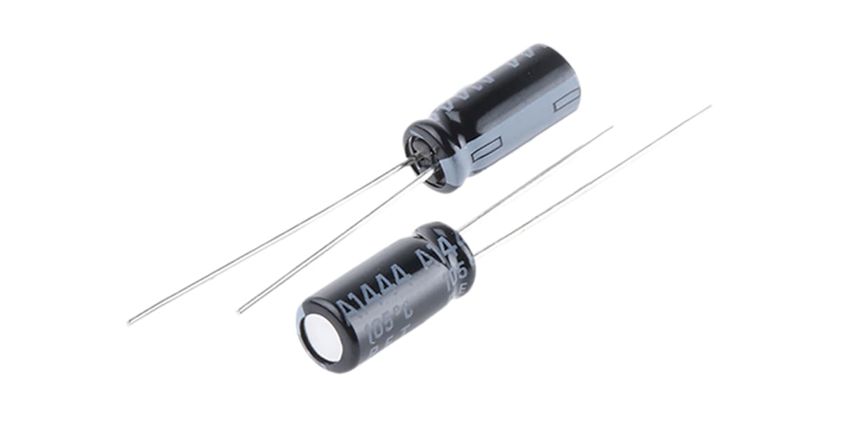 Product image for CAPACITOR AL 105DEG 10UF 63V 5X11