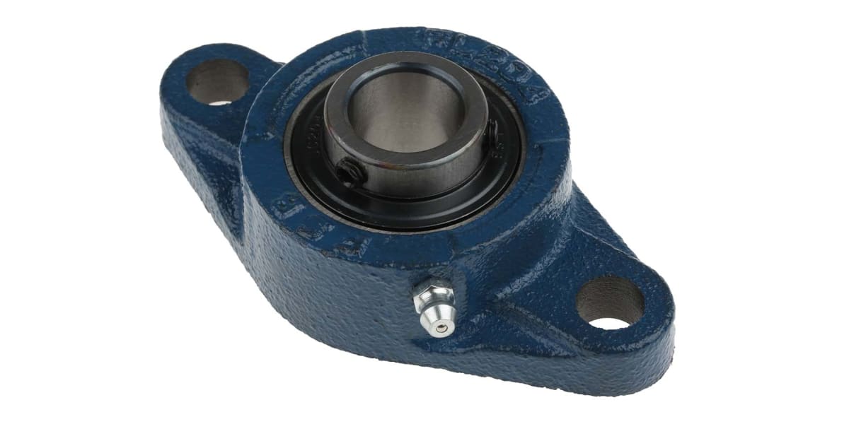 Product image for 2 Bolt Flange Bearing Unit 20mm