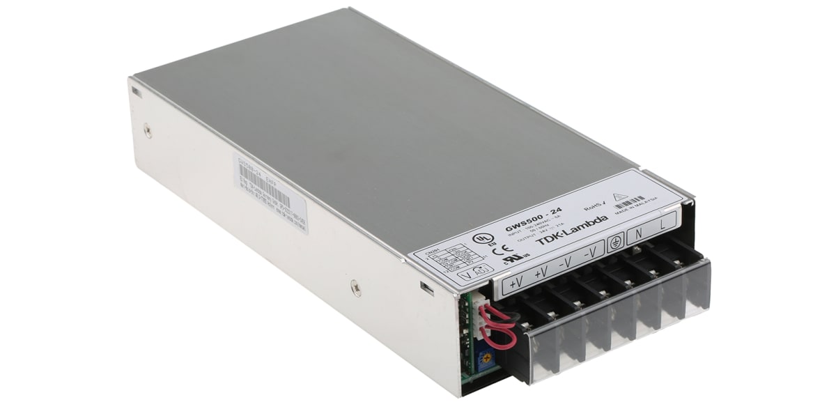 Product image for Power Supply,Switch Mode,24V,21A,504W