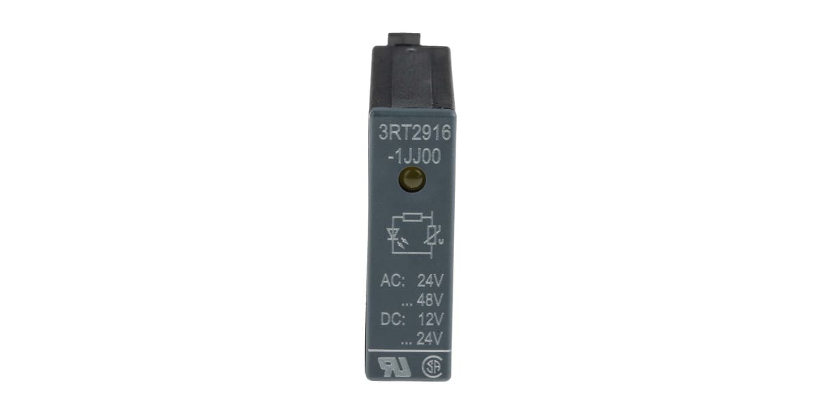 Product image for Siemens Sirius Innovation Contactor Surge Suppressor for use with 3RH2, Size S00