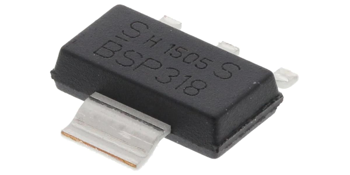 Product image for MOSFET N-CHANNEL 60V 2.6A LOGIC SOT223