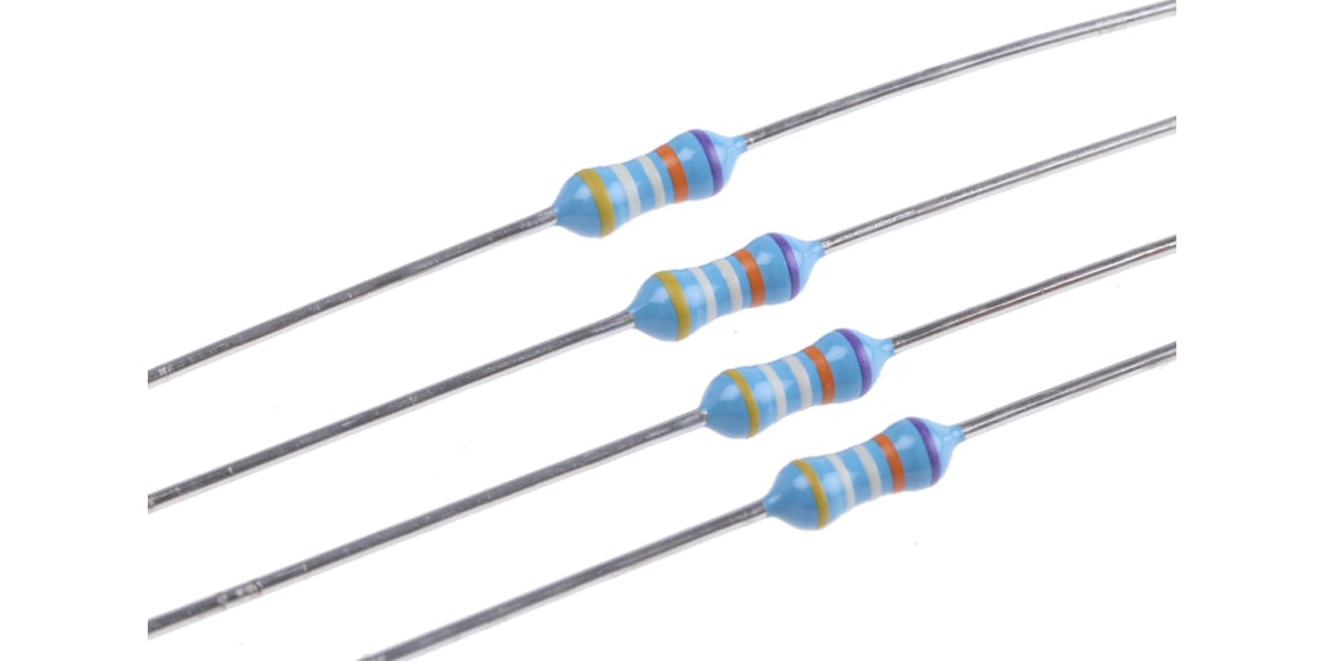 Product image for PRECISION METAL FILM RESISTOR 0.1% 499K