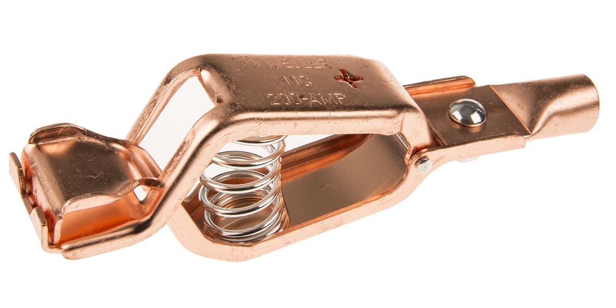 Product image for HEAVY DUTY COPPER GROUNDING CLIP, 200A