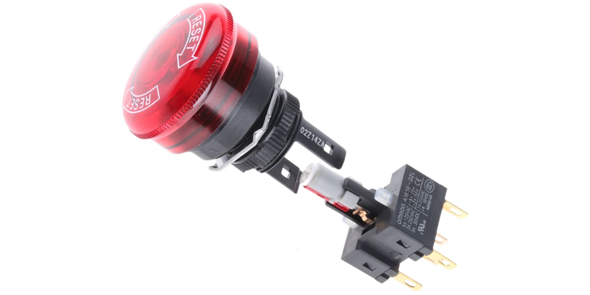Product image for E-STOP,TURN TO RESET,ILLUMINATED,DPST-NC