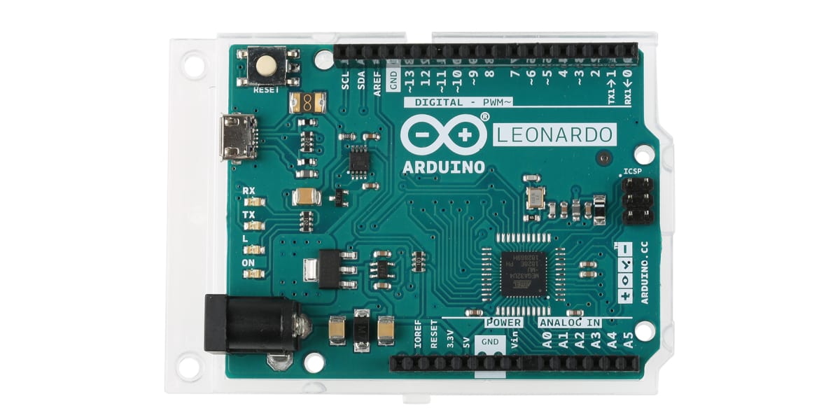 Product image for Arduino Leonardo (with headers) MCU Development Board A000057