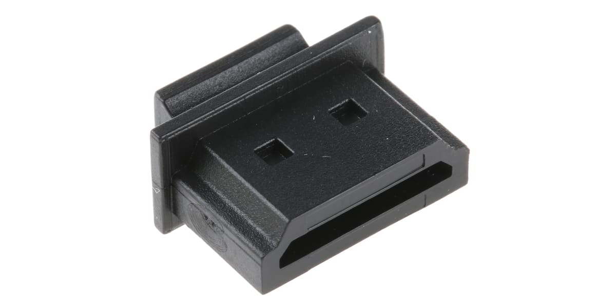 Product image for HDMI PORT SOCKET DUST COVER, BLACK