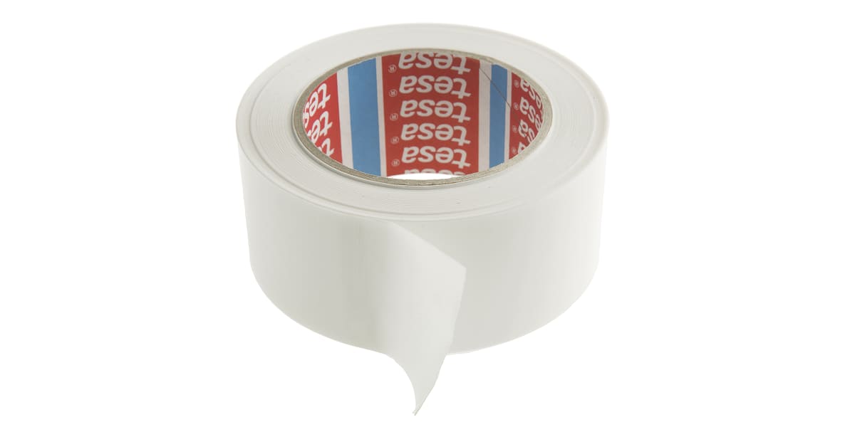 Tesa Industrial Grade 2x60yds White Duct Tape