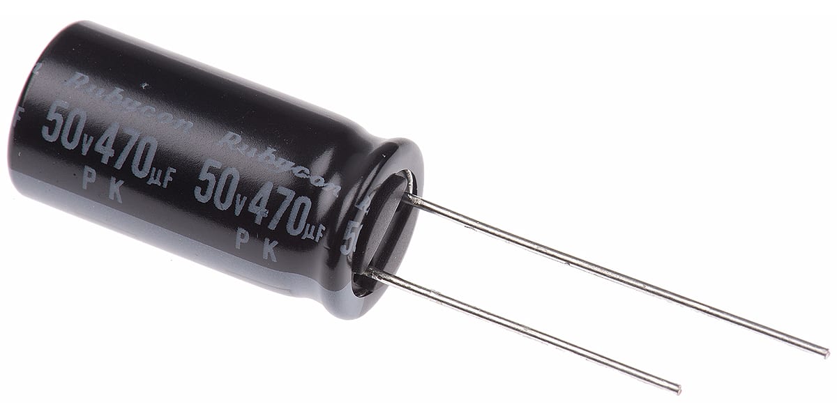 Product image for CAPACITOR PK SERIES 50V 470UF 10X20