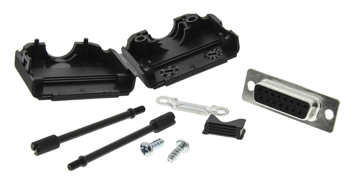 Product image for DPPK D-SUB SOCKET AND SNAP HOOD KIT 15 W