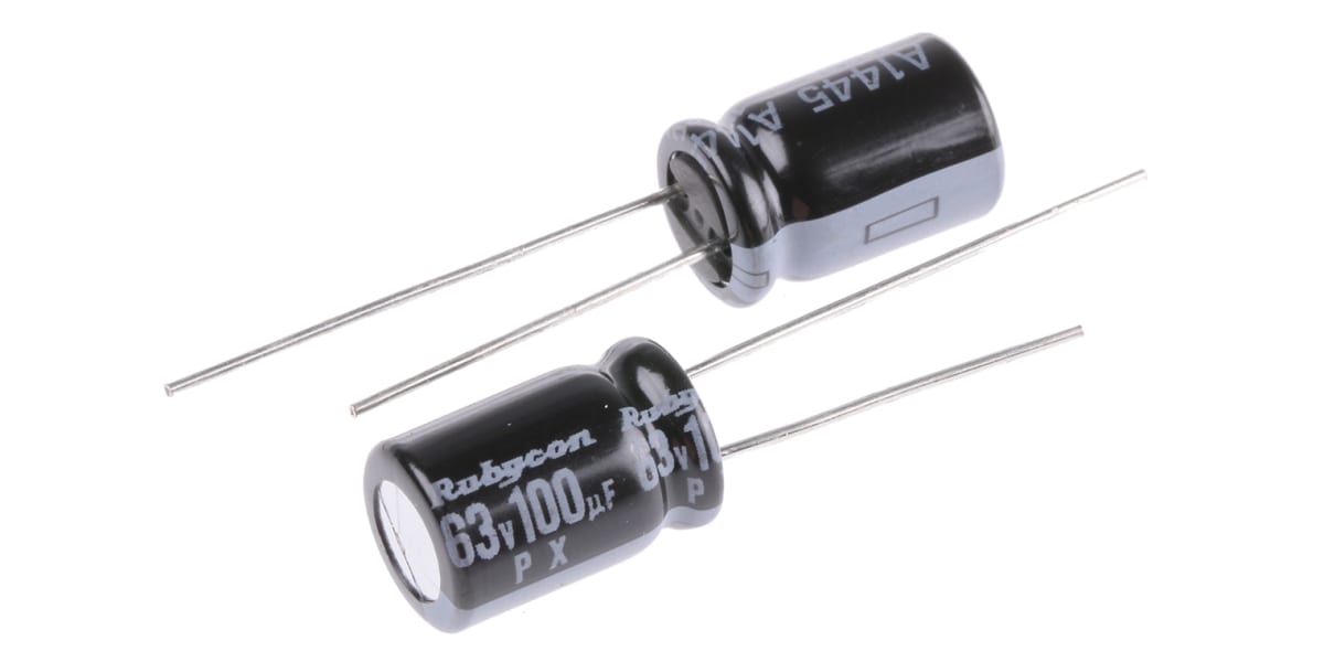 Product image for CAPACITOR PX SERIES 100UF 63V 8X11.5