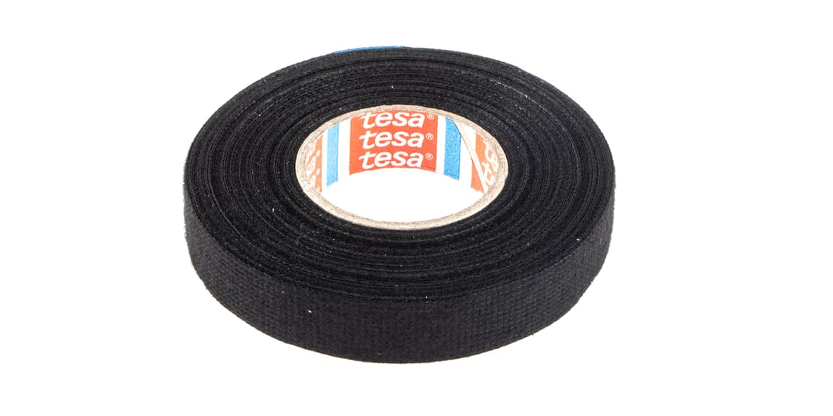 Product image for CABLE HARNESSING TAPE BLACK 15MX15MM