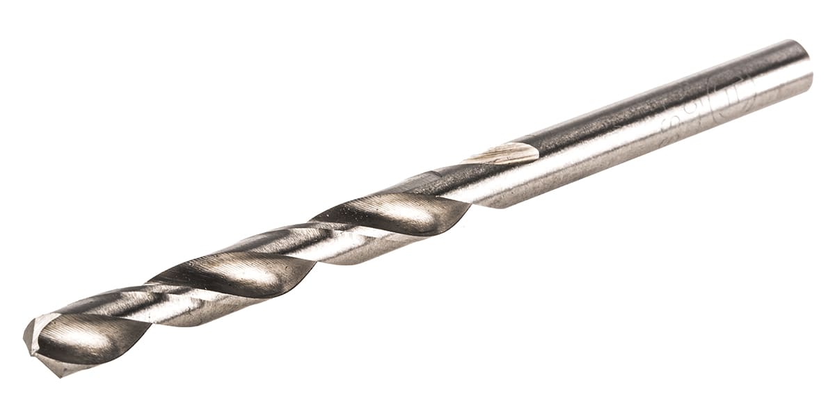 Product image for Drill Bit, HSS, DIN 338, 6.5x63x101mm