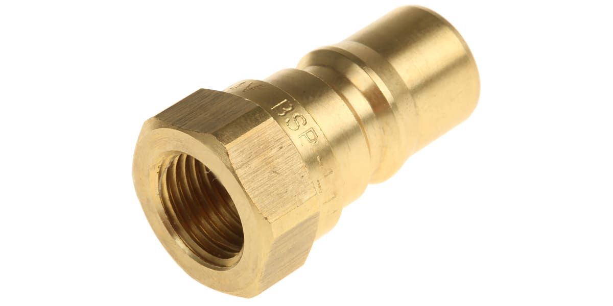 Product image for Quick Connect ISO Coupling, 1/4in Male