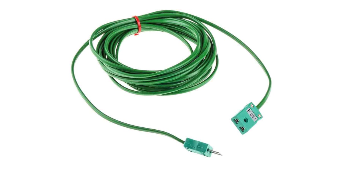 Product image for Thermocouple type K Extension Lead 5m