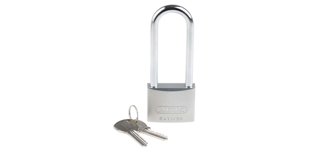 Product image for TITALIUM KD LONG SHACKLE 50 MM PADLOCK