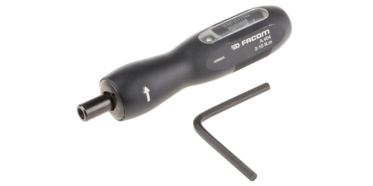 Facom 1 4 in Hex Adjustable Torque Screwdriver 2 10Nm RS