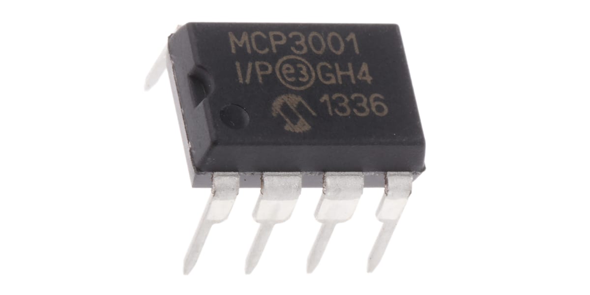 Product image for ADC 10-Bit Single SAR 200ksps SPI PDIP8