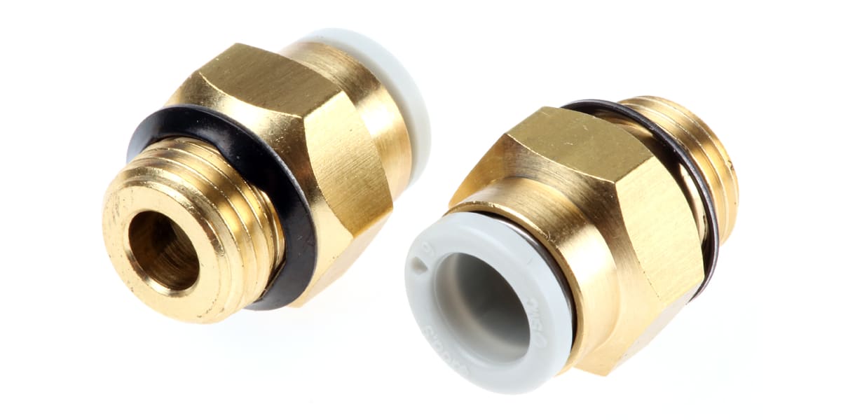 Product image for Male Connector 6mm to 1/8 Uni Thread