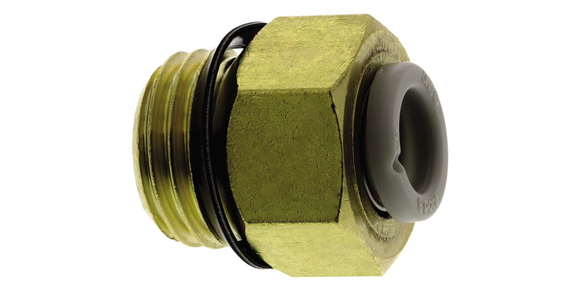 Product image for Male Connector 6mm to 1/4 Uni Thread