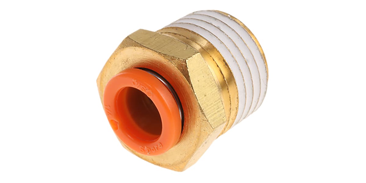 Product image for Male Connector 1/4 to 1/4NPT